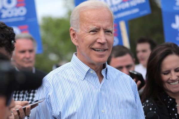 Joe Biden at a Rally.